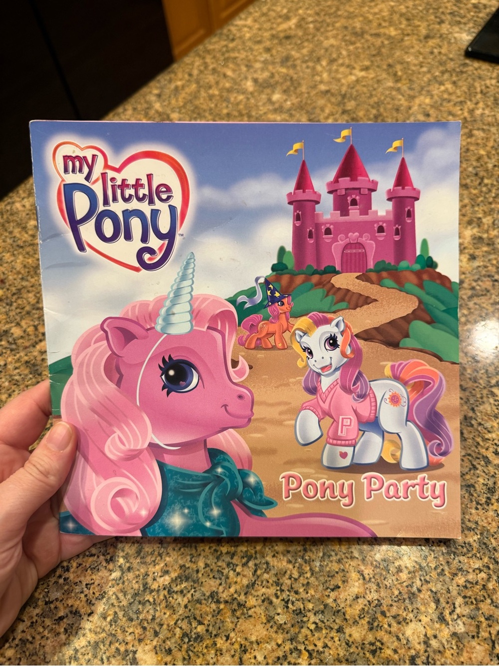 Vintage My Little Pony party book